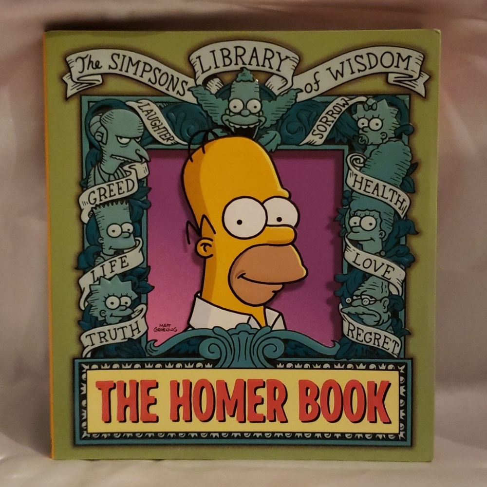 🍄The Simpsons library of wisdom The Homer Book